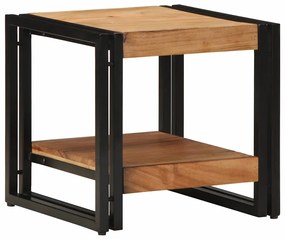 vidaXL Τραπεζάκι σαλονιού Καφέ 40 x 40 x 38 cm Στερεό Ξύλο Ακακίας