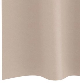 vidaXL Κουρτίνες με κουρτίνες 2 pcs Taupe Πολυεστέρας