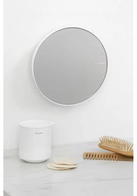 Καθρέφτης τοίχου Brabantia MindSet Mineral 1005691, 5x μεγέθυνση, Μαγνητική βάση, Ανθεκτικό στη διάβρωση, Ορυκτή επίστρωση, Λευκό