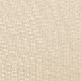 Κρεβάτι Boxspring με Στρώμα Κρεμ 120x190 εκ. Υφασμάτινο 3269935