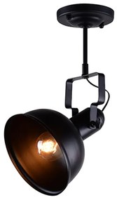 Σποτ Μονόφωτο Aca Riviera EG167071CB Black Matt