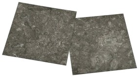 vidaXL Δάπεδο Αυτοκόλλητο Γκρι 55 τεμ. 5,11 μ² από PVC