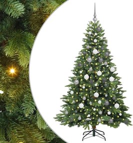 vidaXL Τεχνητό Χριστουγεννιάτικο Δέντρο Πράσινο 180 cm ΠΕ και PVC