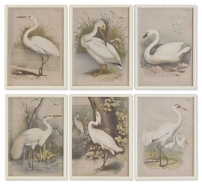 Πίνακας Home ESPRIT Κρυστάλλινο Έλατο 40 X 2,5 X 55 cm (x6)