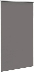 vidaXL Roller Blind Blackout γκρί 130x210 cm Πλάτος υφάσματος 126,6cm