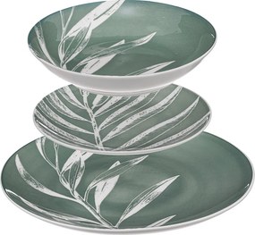 Σετ Πιάτα 18τμχ S-D Green 188939