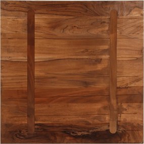vidaXL Επιτραπέζιο 80x80x2,5 cm Τετράγωνο Μασίφ Ξύλο Ανακυκλωμένο