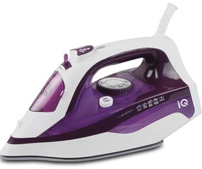 Iq Ηλεκτρικό Σίδερο Ei-861 Purple 2400w Με Κεραμική Πλάκα Και Συνεχόμενη Παροχή 25g/min