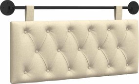 vidaXL Κρεμαστό Κεφαλάρι Κρεμ ύφασμα