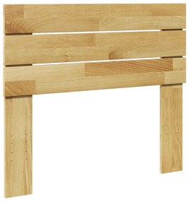 vidaXL κεφαλάρι 75 cm μασίφ ξύλο δρυς