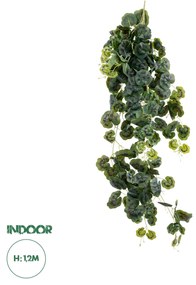 GloboStar® Artificial Garden BEGONIA HANGING BRANCH 20245 Τεχνητό Διακοσμητικό Κρεμαστό Φυτό Βεγονία Υ120cm