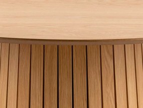 Τραπέζι Oakland 828, Δρυς, 75cm, 47 kg, Ινοσανίδες μέσης πυκνότητας, Φυσικό ξύλο καπλαμά | Epipla1.gr