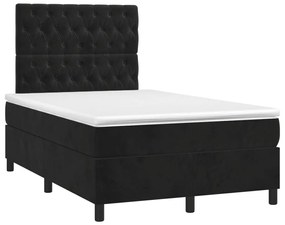 ΚΡΕΒΑΤΙ BOXSPRING ΜΕ ΣΤΡΩΜΑ ΜΑΥΡΟ 120X190 ΕΚ. ΒΕΛΟΥΔΙΝΟ 3270015