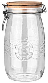ESTIA ΔΟΧΕΙΟ ΑΠΟΘΗΚΕΥΣΗΣ ALLURE ΓΥΑΛΙΝΟ 1500ml ΜΕ ΚΛΙΠ ΚΑΠΑΚΙ