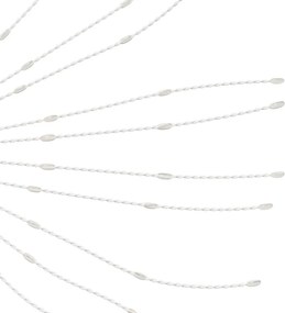 vidaXL Φωτάκια Χριστουγεννιάτικα 2 Τεμ. 140 LED Θερμό Λευκό 17 εκ.