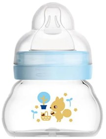 Μπιμπερό Γυάλινο Feel Good Organic Garden 380SB 90ml 0 Μηνών Arctic Blue Mam 90ml Glass,Silicon