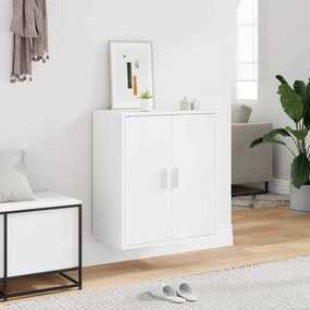 vidaXL Παπουτσοθήκη Λευκή 60 x 35 x 70 εκ. από Επεξ. Ξύλο