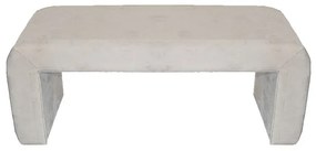 Σκαμπό Gagga Inart βελούδο σε μπεζ απόχρωση 110x40x45εκ