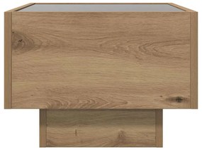 vidaXL Τραπεζάκι σαλονιού artisan δρυς 40 x 40 x 30 cm