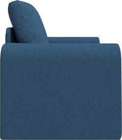 vidaXL Κρεβάτι καναπές Μπλε 98 x 71 x 83 εκ. ύφασμα