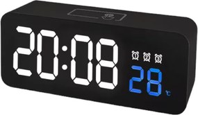 Ψηφιακό ρολόι – Ξυπνητήρι - 6612T - 466127 - Black