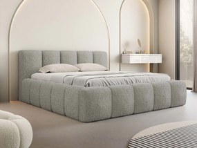 Επενδυμένο κρεβάτι Kevson-Gkri-180 x 200
