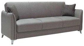 Sofa Three-seater with Storage Space Torino Fylliana Beige 220*85*90 cm