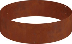 vidaXL Γλάστρα Κήπου Καφέ 120 x 120 x 20 εκ.