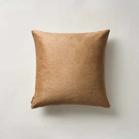 Διακοσμητική Μαξιλαροθήκη Βελουτέ (43x43) Gofis Home Keziah Leaf Brown 715/13
