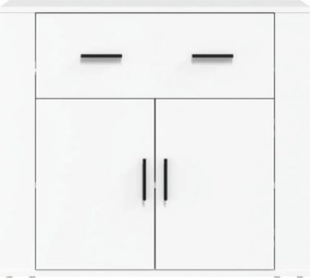 vidaXL Ντουλάπι Λευκό 80 x 33 x 70 εκ. από Επεξεργασμένο Ξύλο