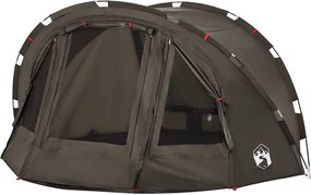 vidaXL Σκηνή Ψαρέματος 4 Ατόμων Αδιάβροχη Καφέ