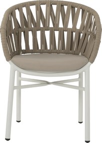 ΠΟΛΥΘΡΟΝΑ ΑΛΟΥΜΙΝΙΟΥ ΛΕΥΚΗ ΜΕ ΣΧΟΙΝΙ ΜΠΕΖ 57x56x78Y εκ.HM5857.02