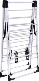 Πτυσσόμενη Απλώστρα 137 x 56 x 124 cm Costway HW53986