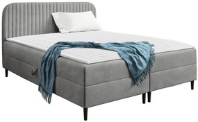 Επενδυμένο κρεβάτι Box Best I-Gkri-200 x 200