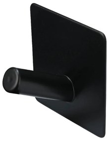 Κρεμαστράκι Αυτοκόλλητο (4.5x4.5x3.1) Estia Μαύρο 02-25717