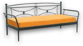 Kαναπές Κρεβάτι N 41 τριθέσιος μεταλλικός για στρώμα 80x190 με επιλογή χρώματος