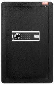 VEVOR Single Door 4.0 cu.ft Safe Box with Key Lock &amp; Password LED Light Black