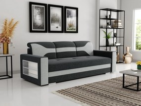 Καναπές κρεβάτι Decatur 106, Αριθμός θέσεων: 4, Αποθηκευτικός χώρος, 88x236x92cm, 106 kg, Πόδια: Ξύλο | Epipla1.gr