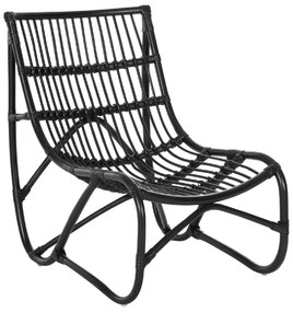 ΠΟΛΥΘΡΟΝΑ GRINN HM9815.02 ΡΑΒΔΟΙ RATTAN ΣΕ ΜΑΥΡΟ 56,5x73,5x79,5Υ εκ.--Β' ΔΙΑΛΟΓΗΣ