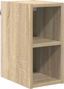 vidaXL Κρεμαστό ντουλάπι με αποθήκευση Δρύς Sonoma 20 x 29,5 x 40 εκ.