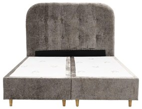 Επενδυμένο Κρεβάτι New Amsterdam Fylliana Μπέζ Διπλό 160x200 εκ. 160x208x124 εκ.