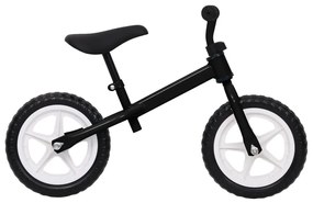 Ποδήλατο Ισορροπίας με Τροχούς 11 ιντσών Μαύρο - Μαύρο