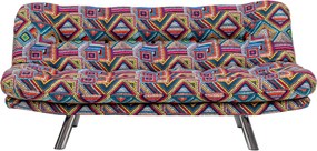 Τριθέσιος Καναπές Κρεβάτι Πολύχρωμο MISA SMALL 78x180x85
