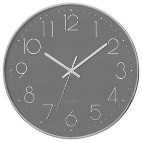 Ρολόι Τοίχου (Φ30) Αθόρυβο A-S Grey 167038B