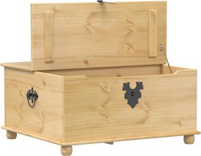 vidaXL Storage Box CORONA Honey Large