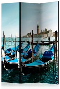 Διαχωριστικό με 3 τμήματα - Gondolas on the Grand Canal, Venice [Room Dividers]