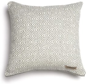 Μαξιλαροθήκη Διακοσμητική Panion Classic Grey-Sugar Aslanis Home 45X45 Βαμβάκι-Chenille