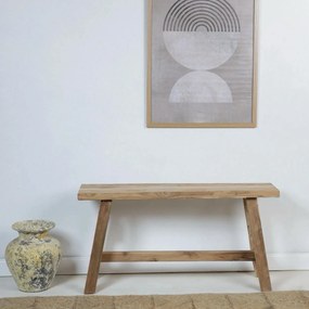 Παγκάκι Nextdeco ανακυκλωμένο ξύλο mahoni Υ45xM93xΠ26εκ