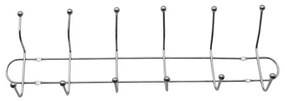 Μεταλλική επιτοίχια κρεμάστρα 6 θέσεων - 26401