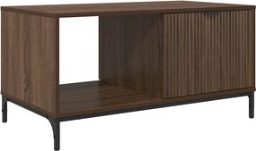 vidaXL Τραπεζάκι σαλονιού Καφέ δρυς 90 x 49 x 46 εκ.